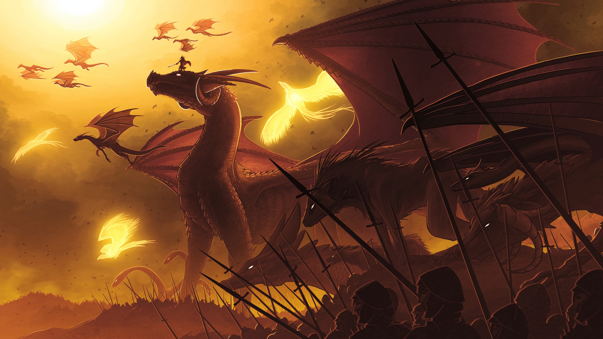 Wallpapers Fantasy and Science Fiction Creatures : Dragons 