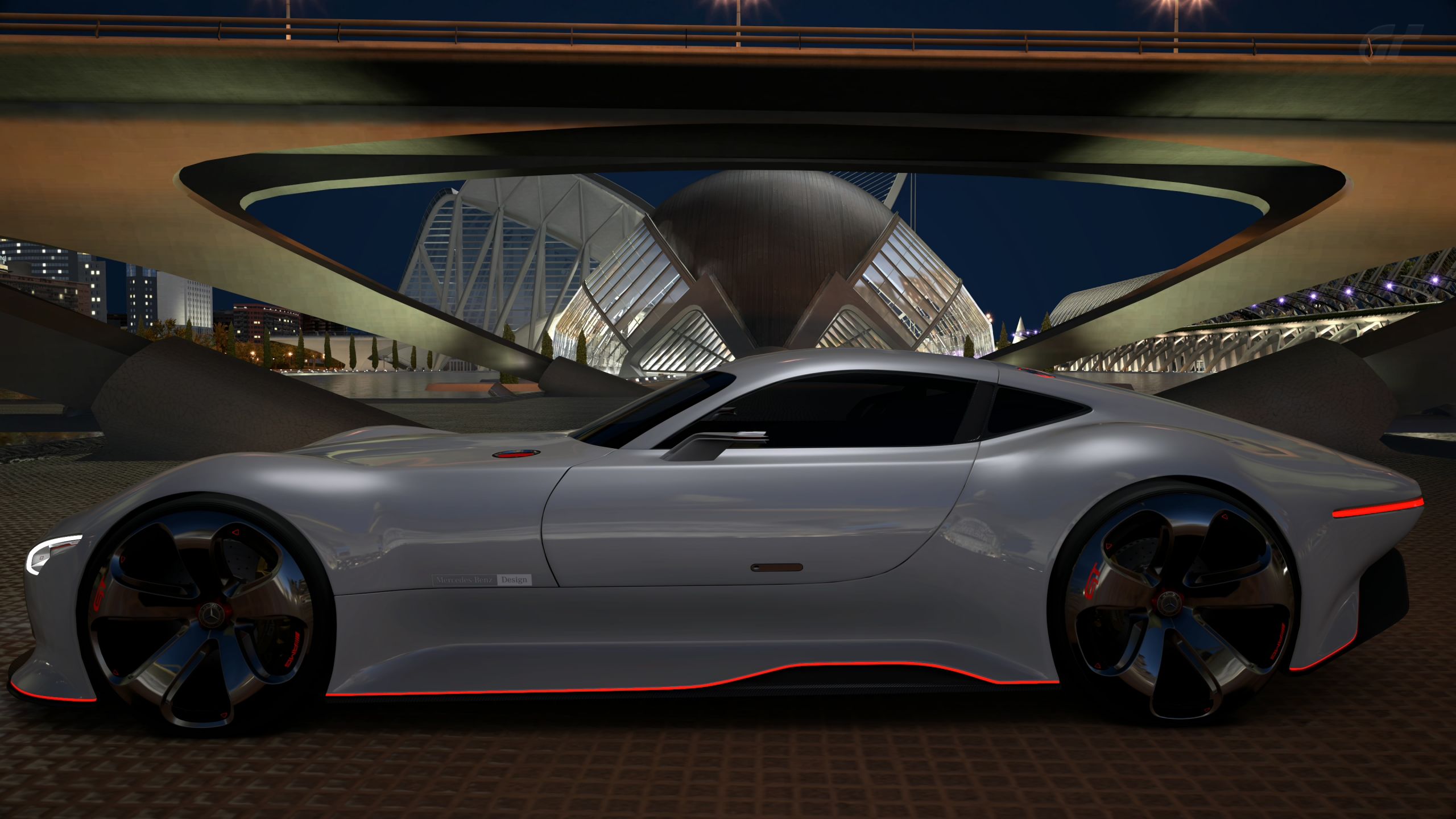 Fonds d'cran Jeux Vido Gran Turismo 6 Mercedes AMG Vision Gran Turismo