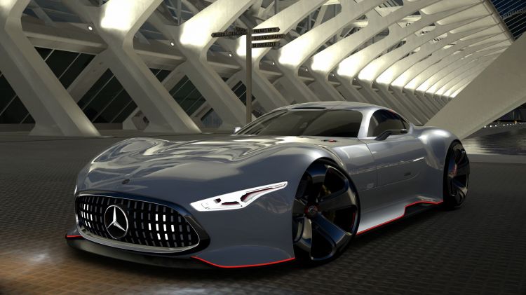 Fonds d'cran Jeux Vido Gran Turismo 6 Mercedes AMG Vision Gran Turismo
