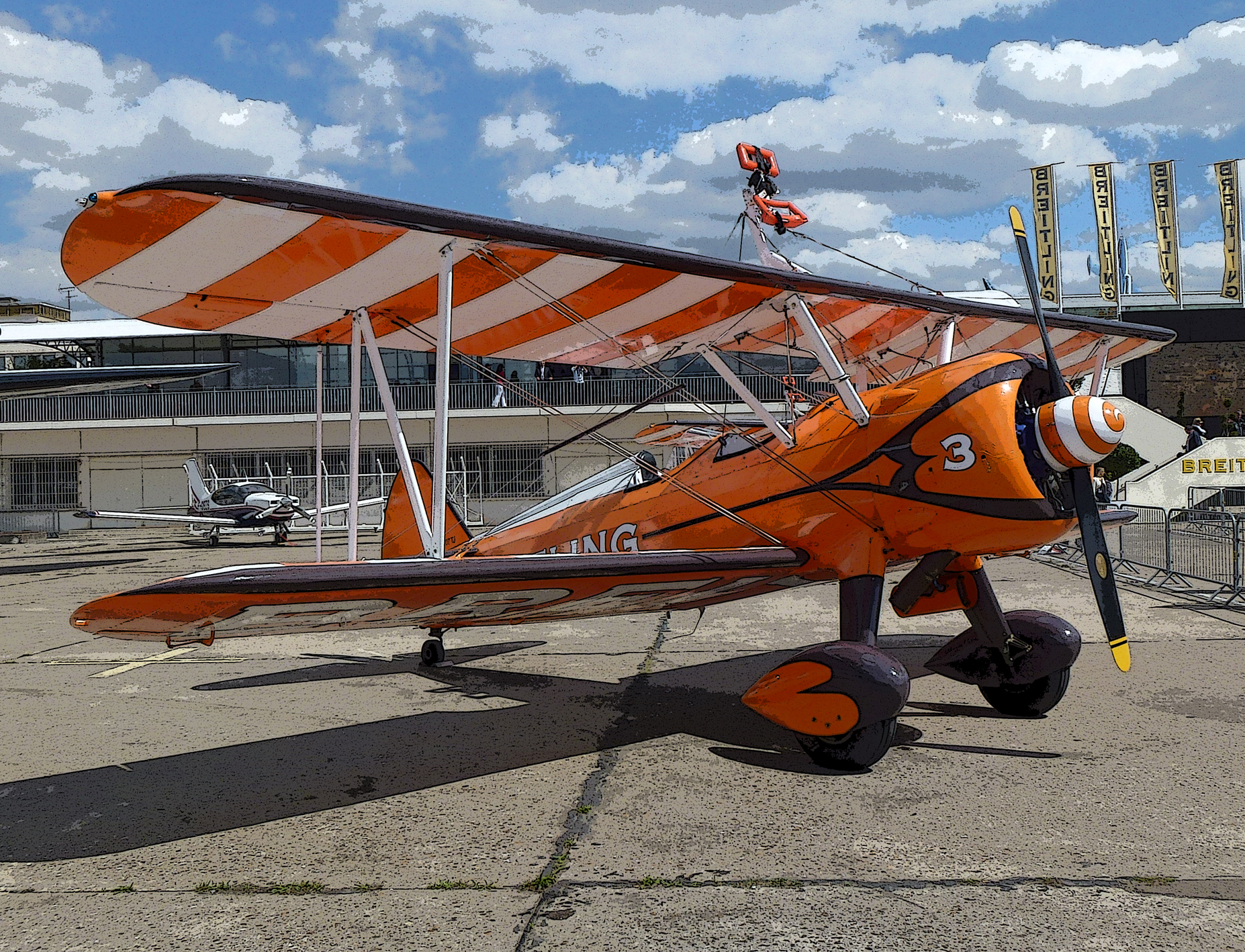 Fonds d'cran Avions Avions privs Patrouille Breitling