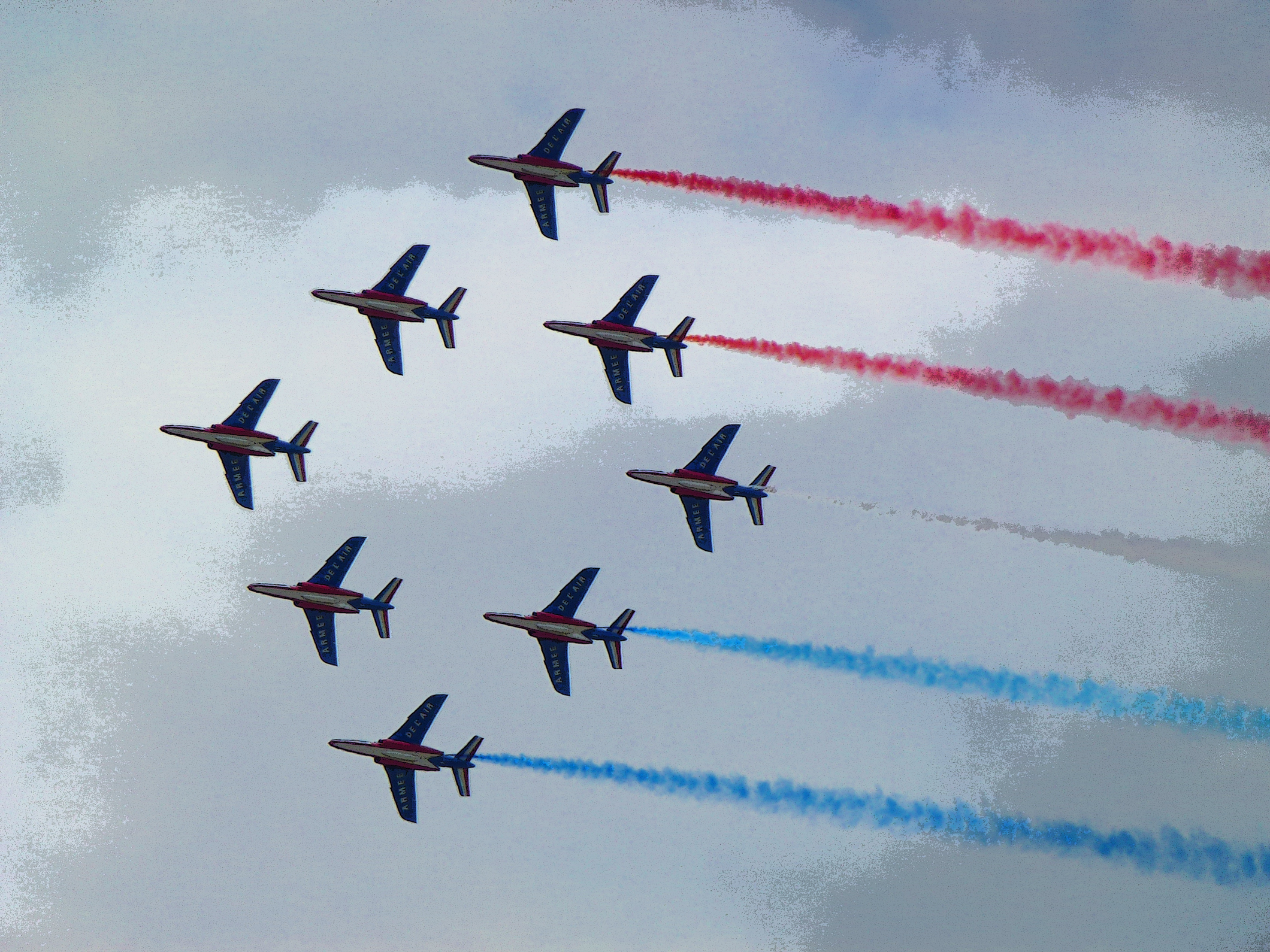 Fonds d'cran Avions Avions militaires Patrouille de France