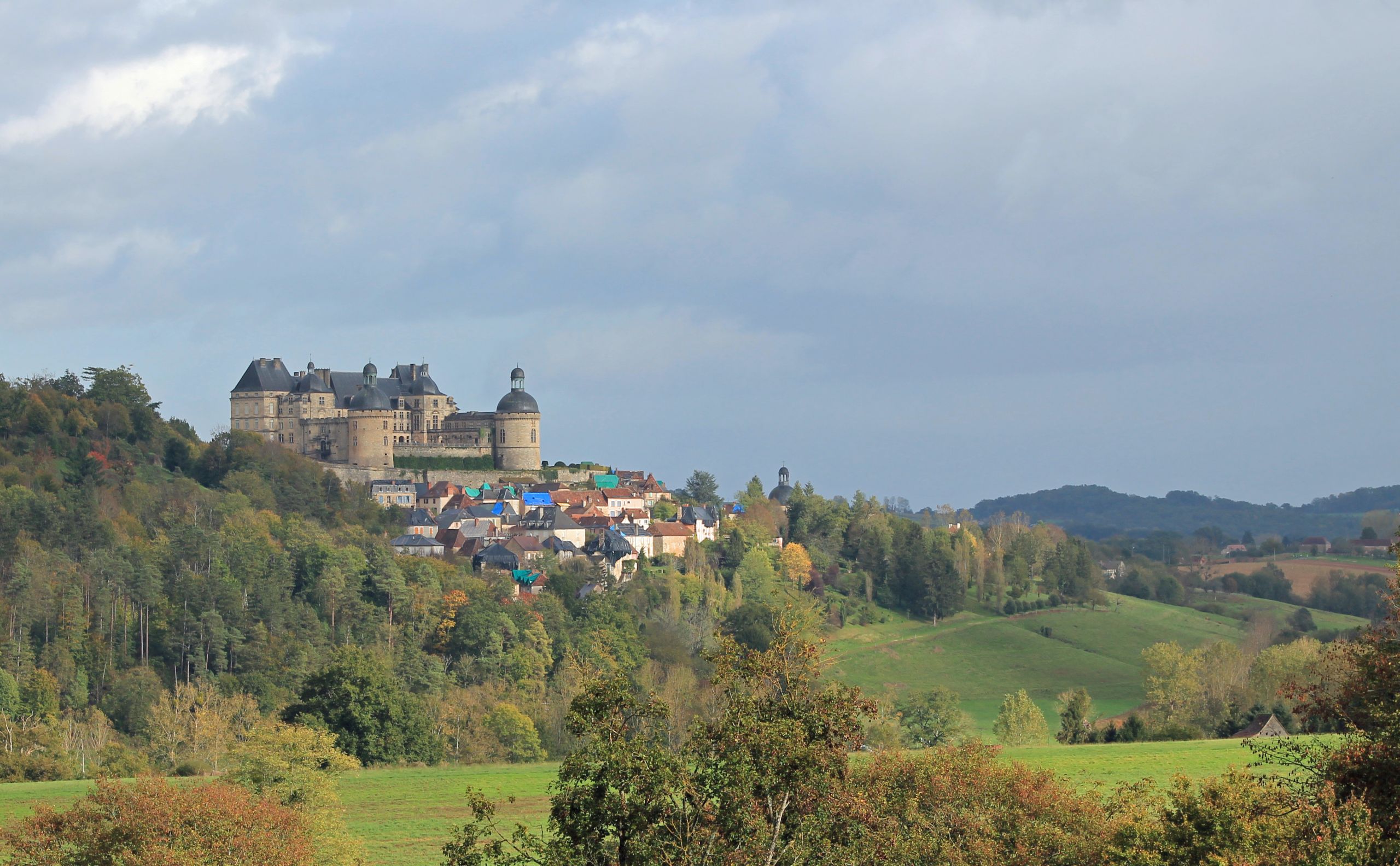 Fonds d'cran Constructions et architecture Chteaux - Palais Hautefort