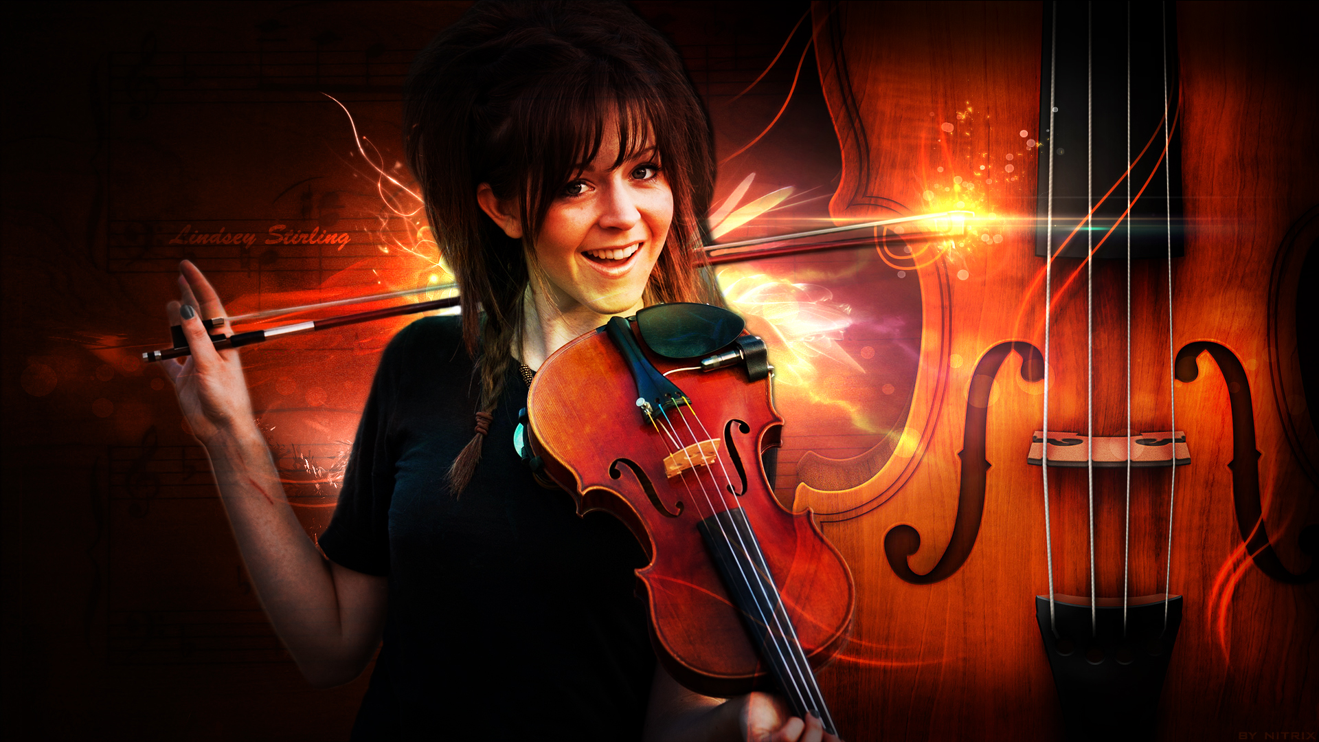 Wallpapers Music Lindsey Stirling Lindsey Stirling Wallpaper