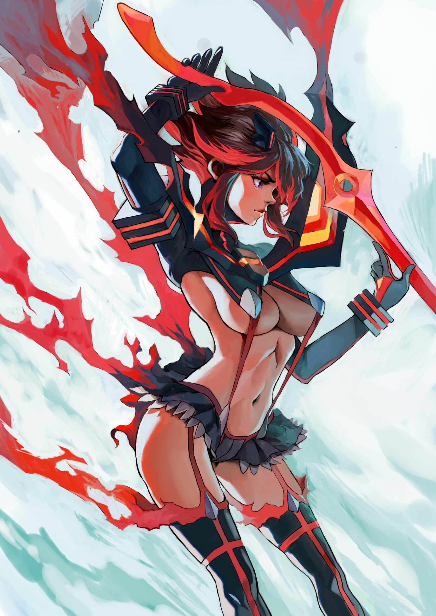 Fonds d'cran Manga Kill La Kill kill la kill  Ry&#363;ko Matoi 