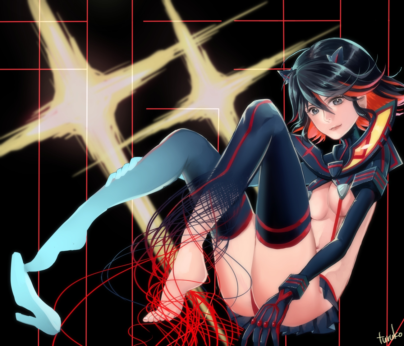 Fonds d'cran Manga Kill La Kill kill la kill  Ry&#363;ko Matoi 