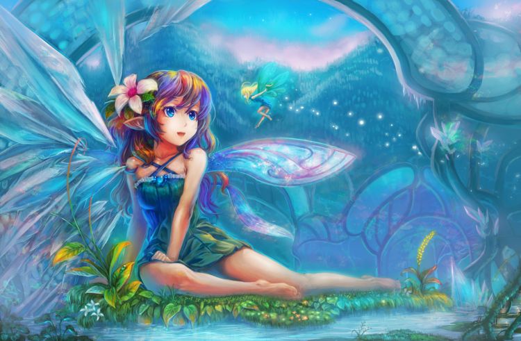 Fonds d'cran Manga Divers - Filles Wallpaper N365500