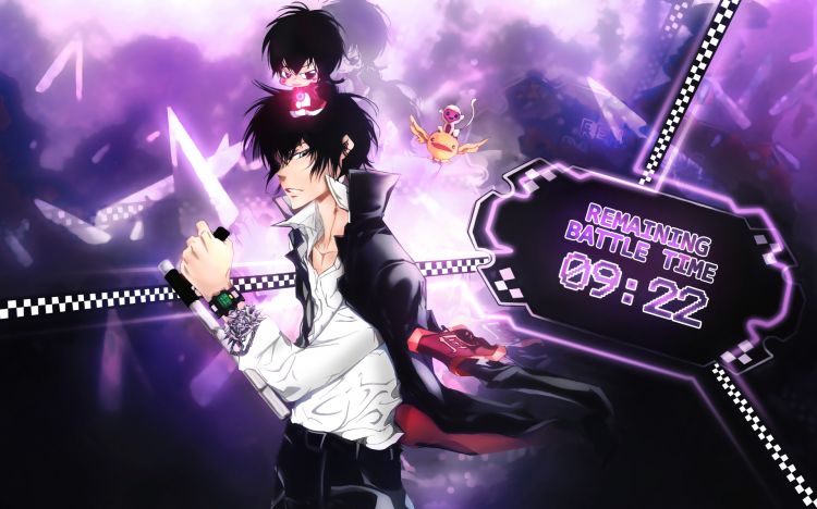 Fonds d'cran Manga Katekyoshi Hitman Reborn Hibari and fong