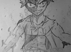  Art - Pencil Natsu de fairy tail