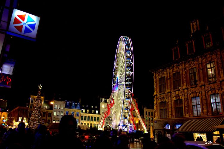 Wallpapers Constructions and architecture Amusement Parks > Funfairs LILLE Grand-place