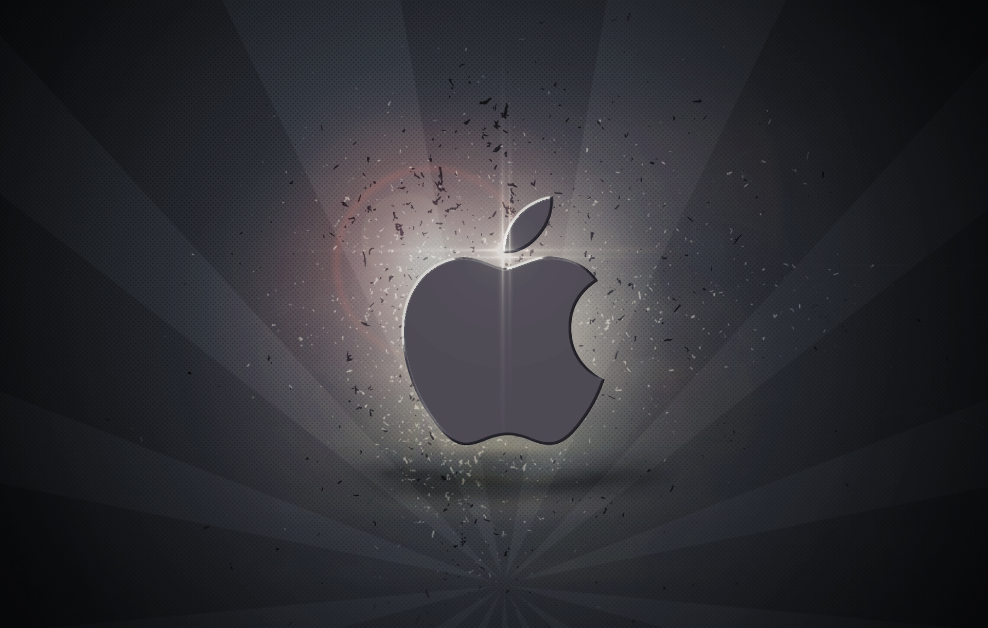 Fonds d'cran Informatique Apple WALLPAPER APPLE GREY RETRO