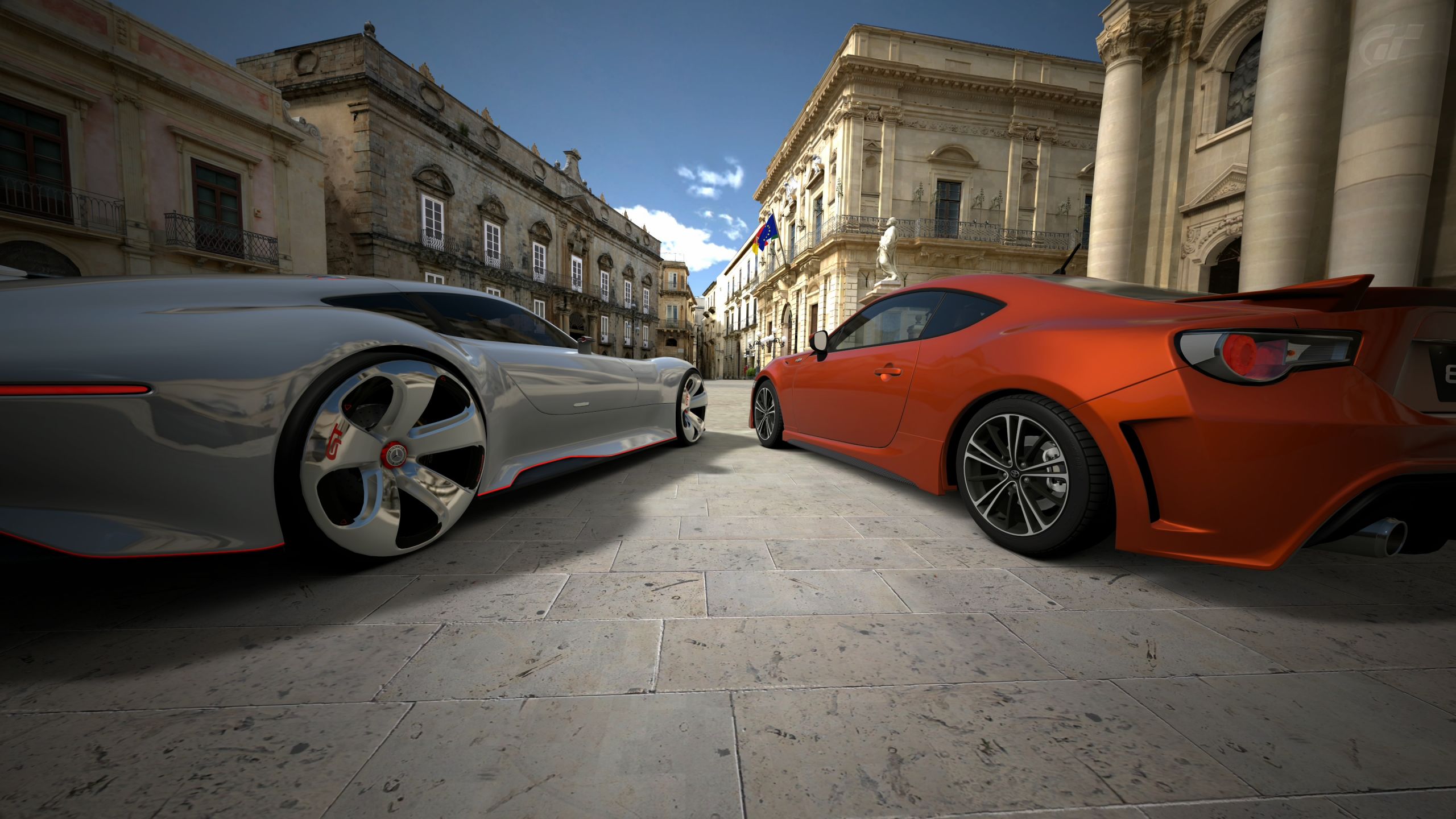 Wallpapers Video Games Gran Turismo 6 Mercedes AMG Vision Gran Turismo & Toyota 86 GT '12