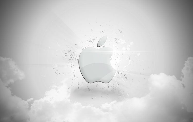 Fonds d'cran Informatique Apple WALLPAPER APPLE WHITE/GREY