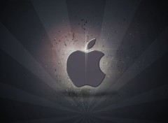  Informatique WALLPAPER APPLE GREY RETRO