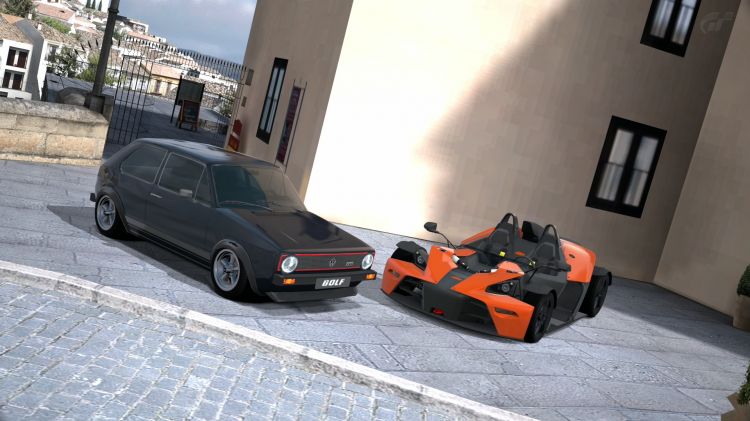 Fonds d'cran Jeux Vido Gran Turismo 6 Golf I GTI & Ktx X-bow Street