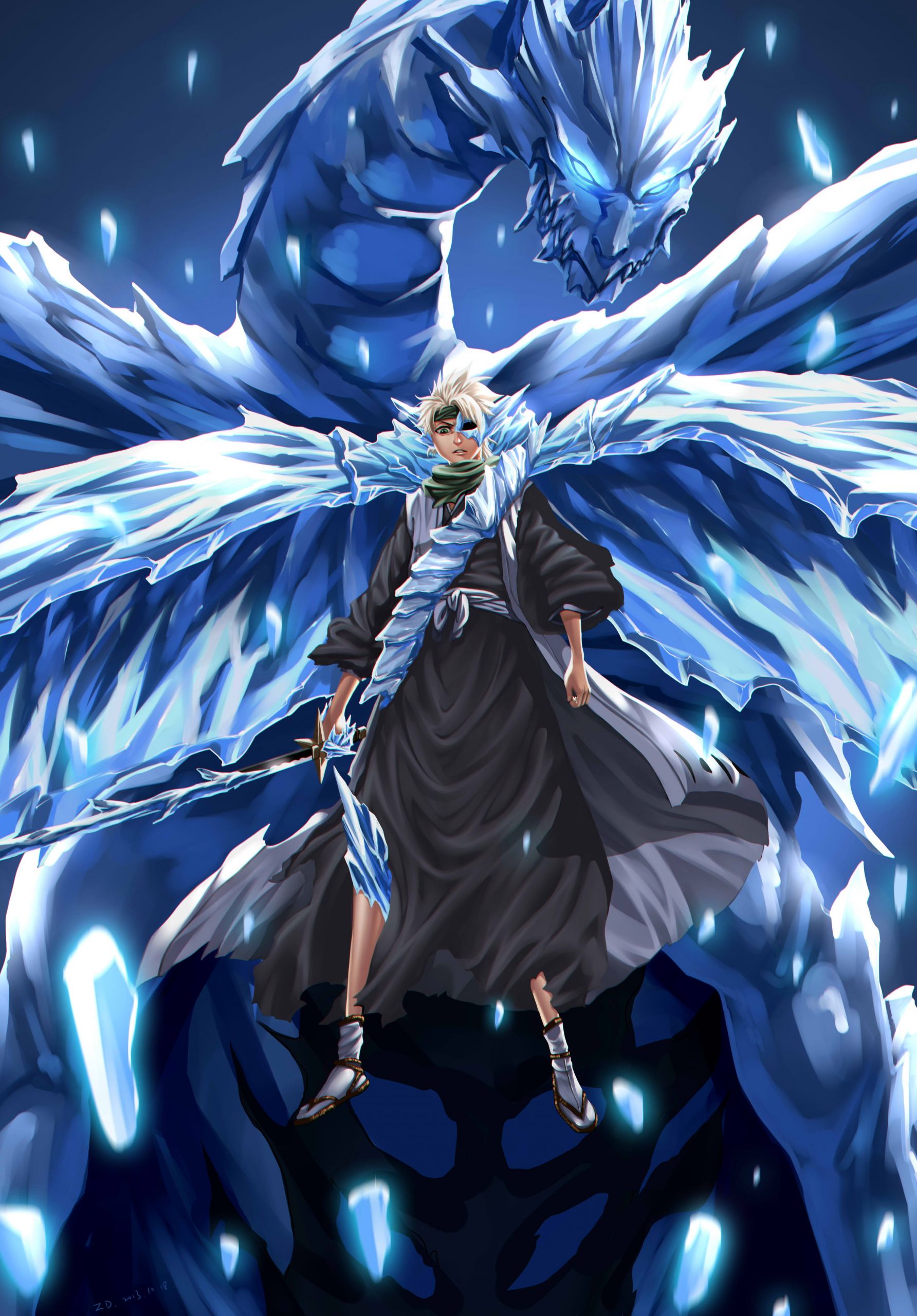 Wallpapers Manga Bleach toshiro