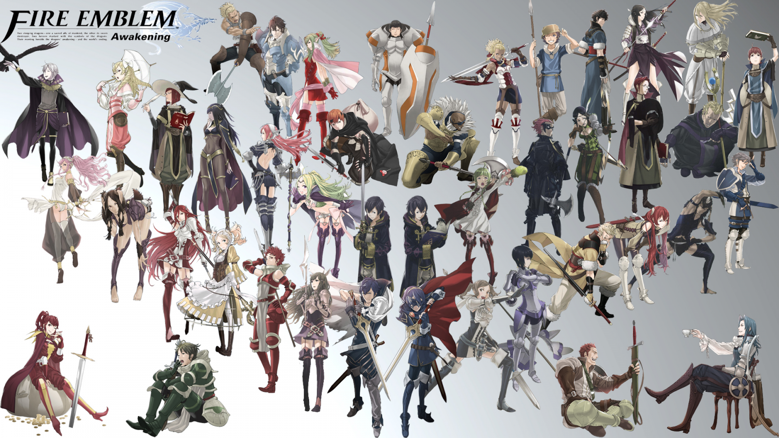 Wallpapers Video Games Fire Emblem Awakening Les Personnages