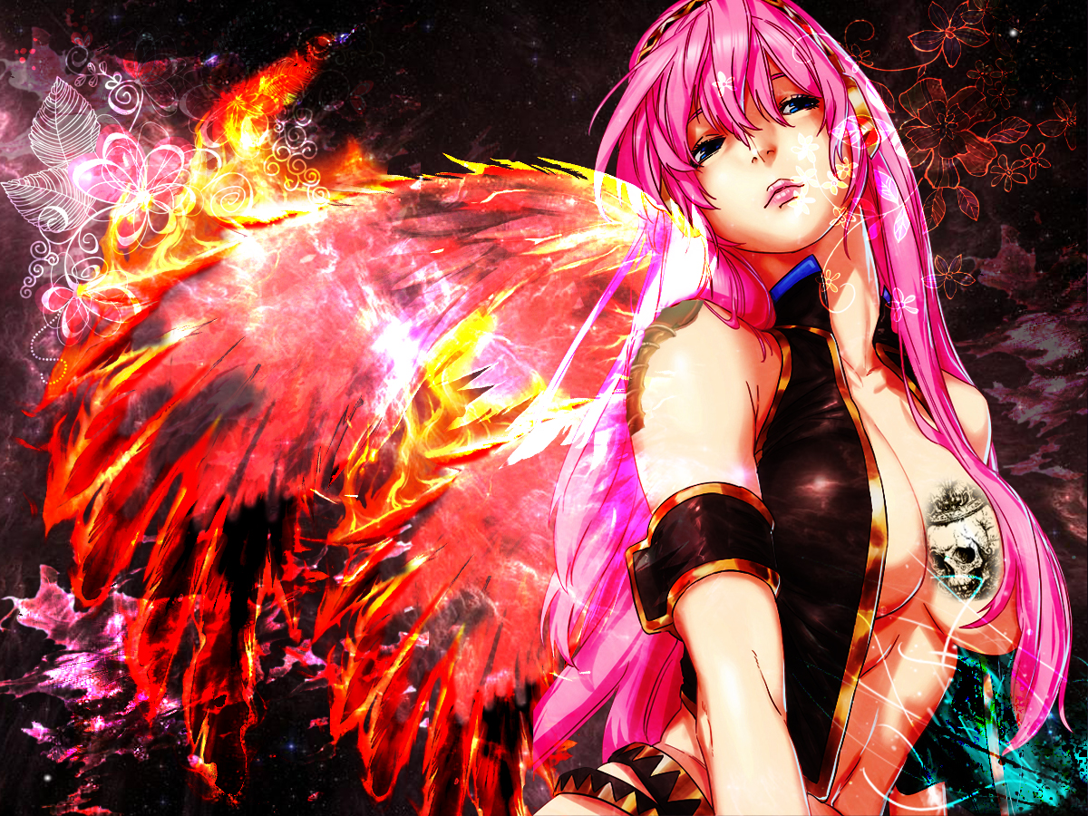 Wallpapers Digital Art 3D Merugine Luka Volcaloid 