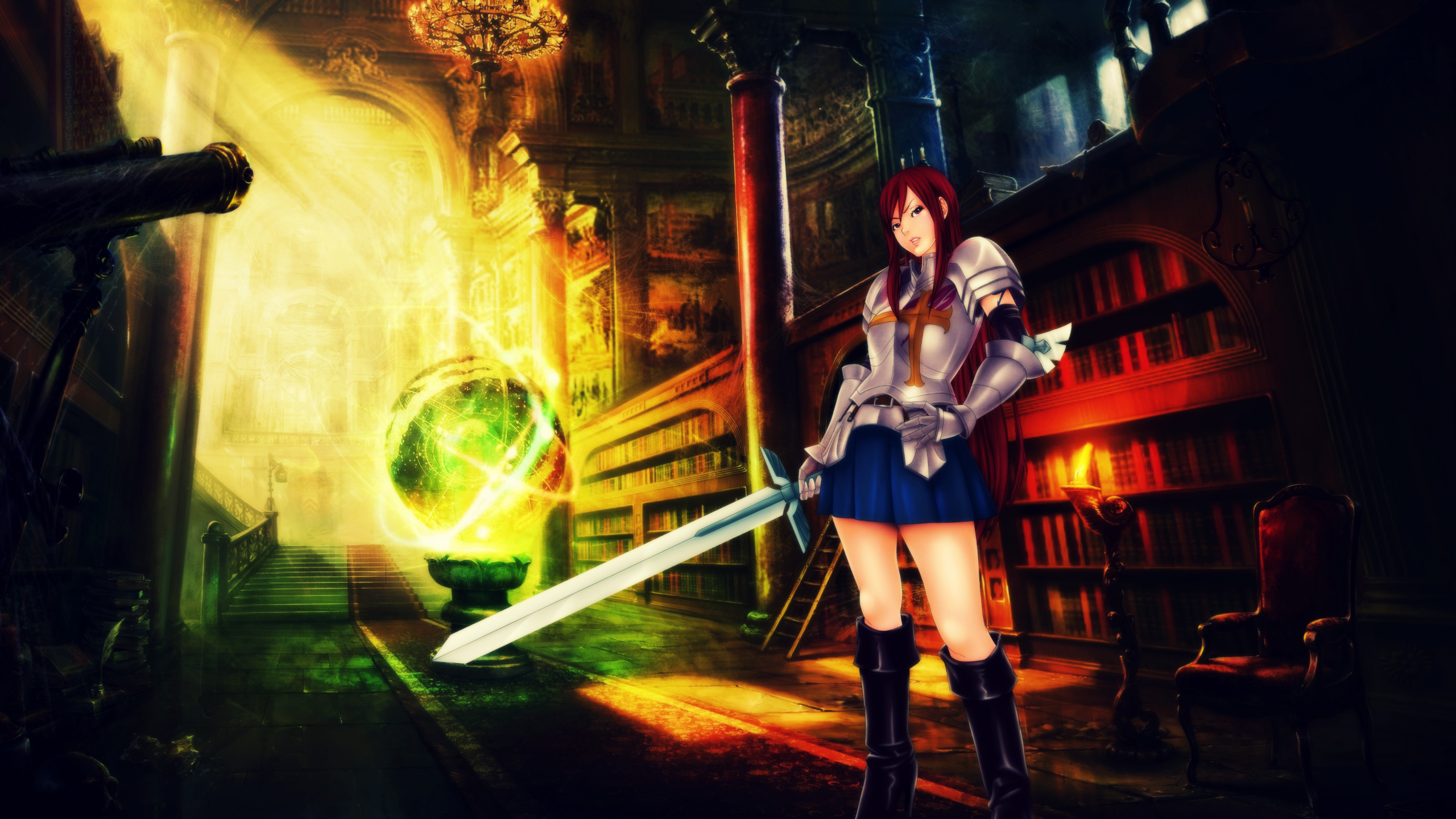 Wallpapers Manga Fairy Tail Erza - HD