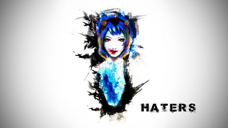 Wallpapers Digital Art Characters Haters