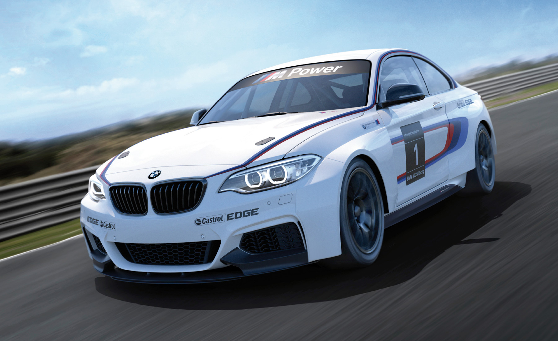 Wallpapers Cars BMW bmw M235i Racing