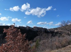  Nature Le village de Pot sigillat  (Drme Provenale )