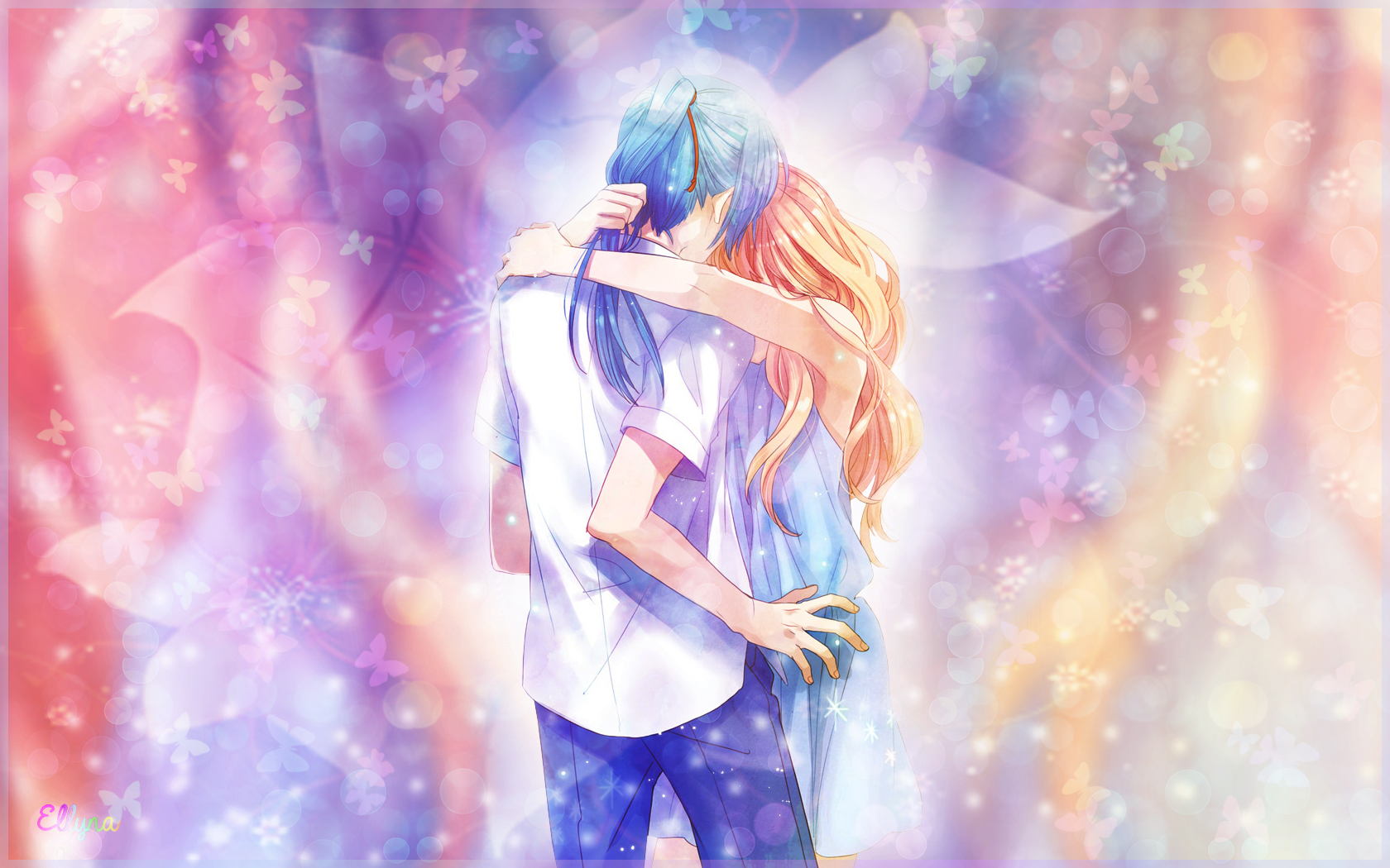 Wallpapers Manga Macross Frontier Alto hug