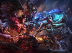  Fantasy et Science Fiction Morgana vs Ahri