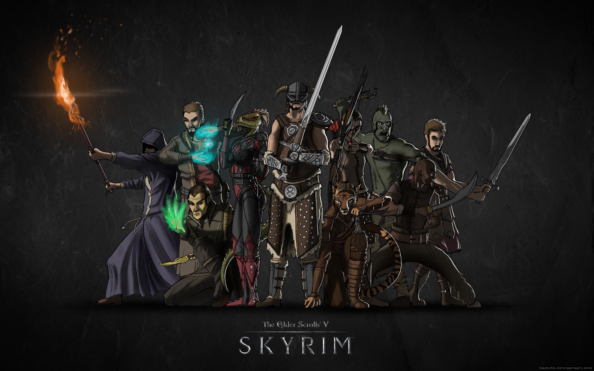 Fonds d'cran Jeux Vido The Elder Scrolls V: Skyrim 