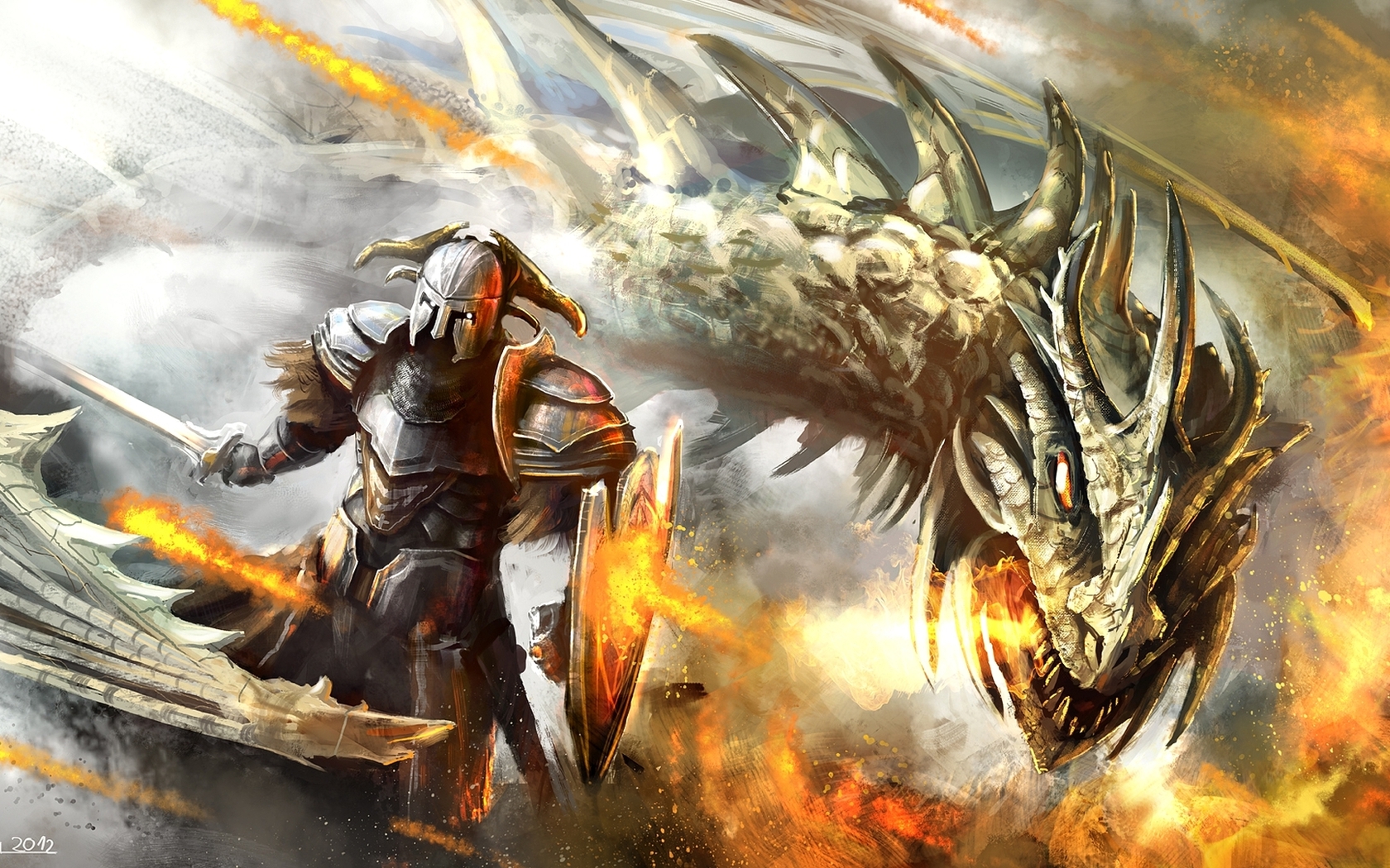 Wallpapers Fantasy and Science Fiction Creatures : Dragons 