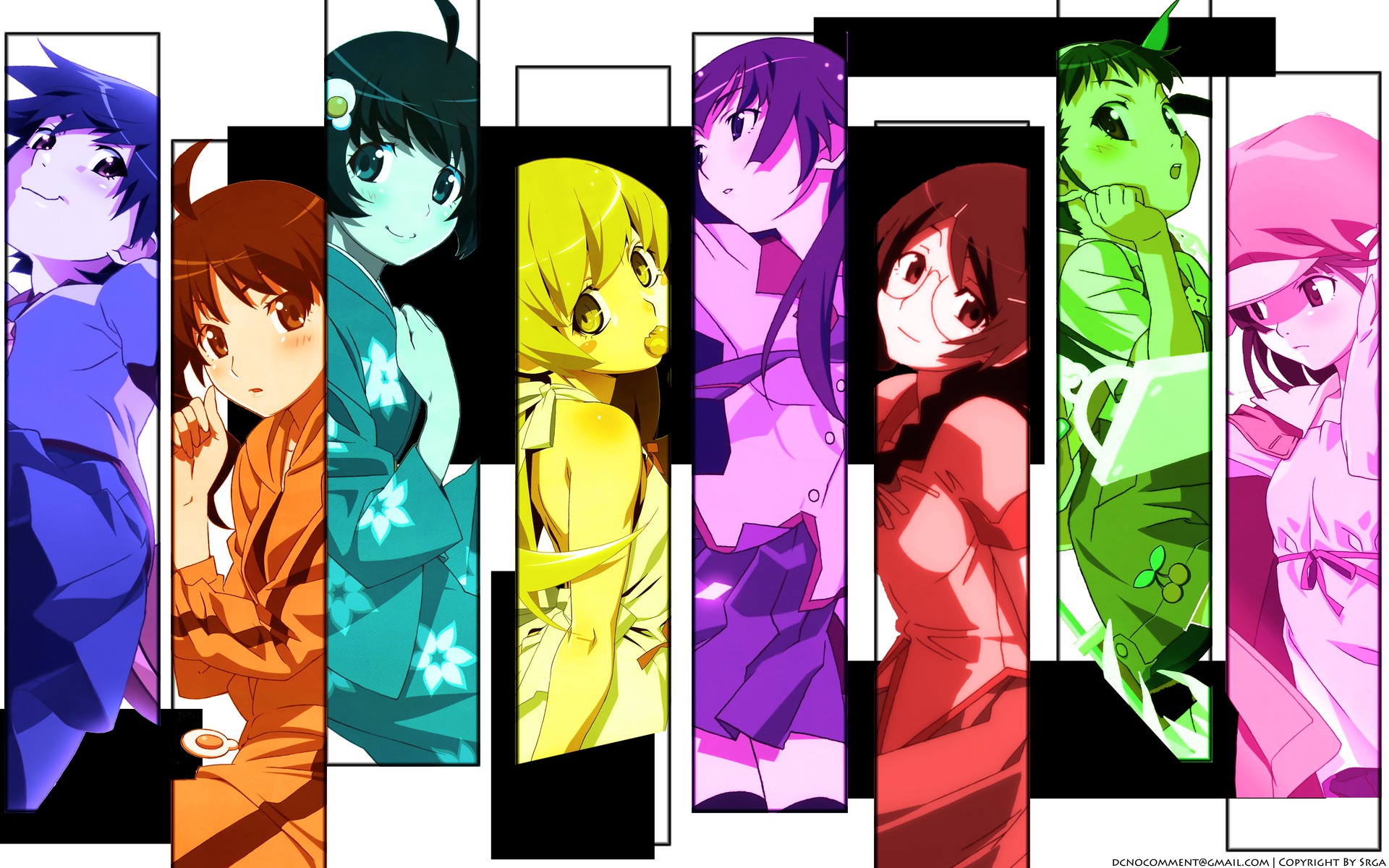 Wallpapers Manga Bakemonogatari Bakemonogatari