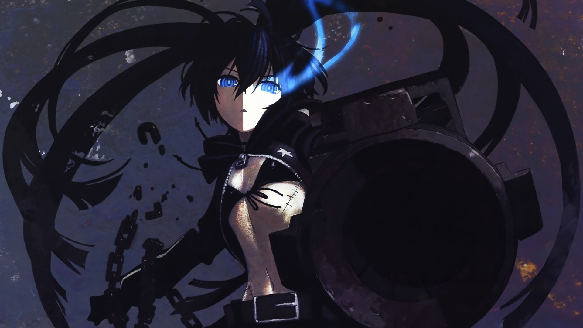 Fonds d'cran Manga Black Rock Shooter Black Rock Shooter