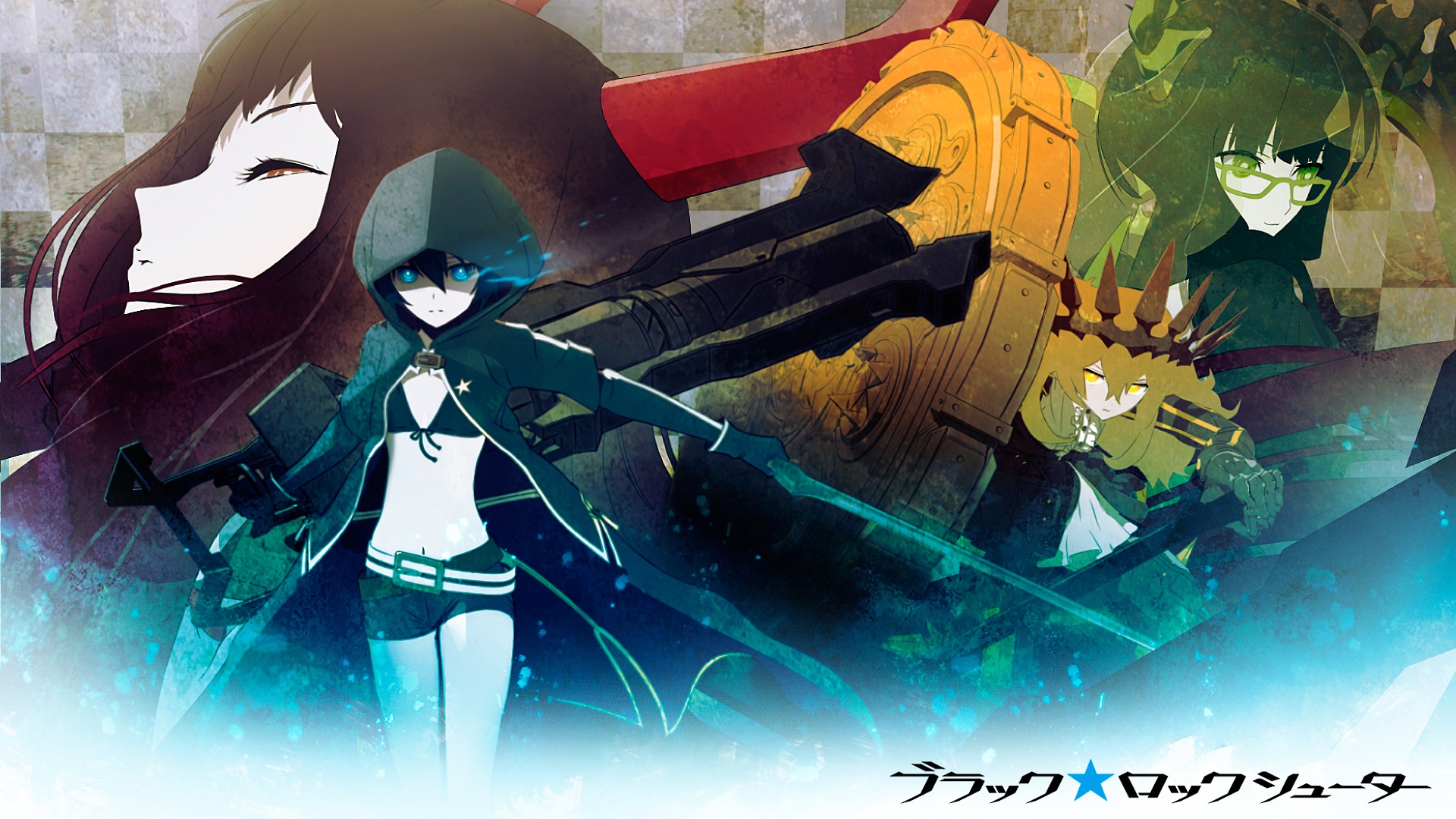 Fonds d'cran Manga Black Rock Shooter Black Rock Shooter