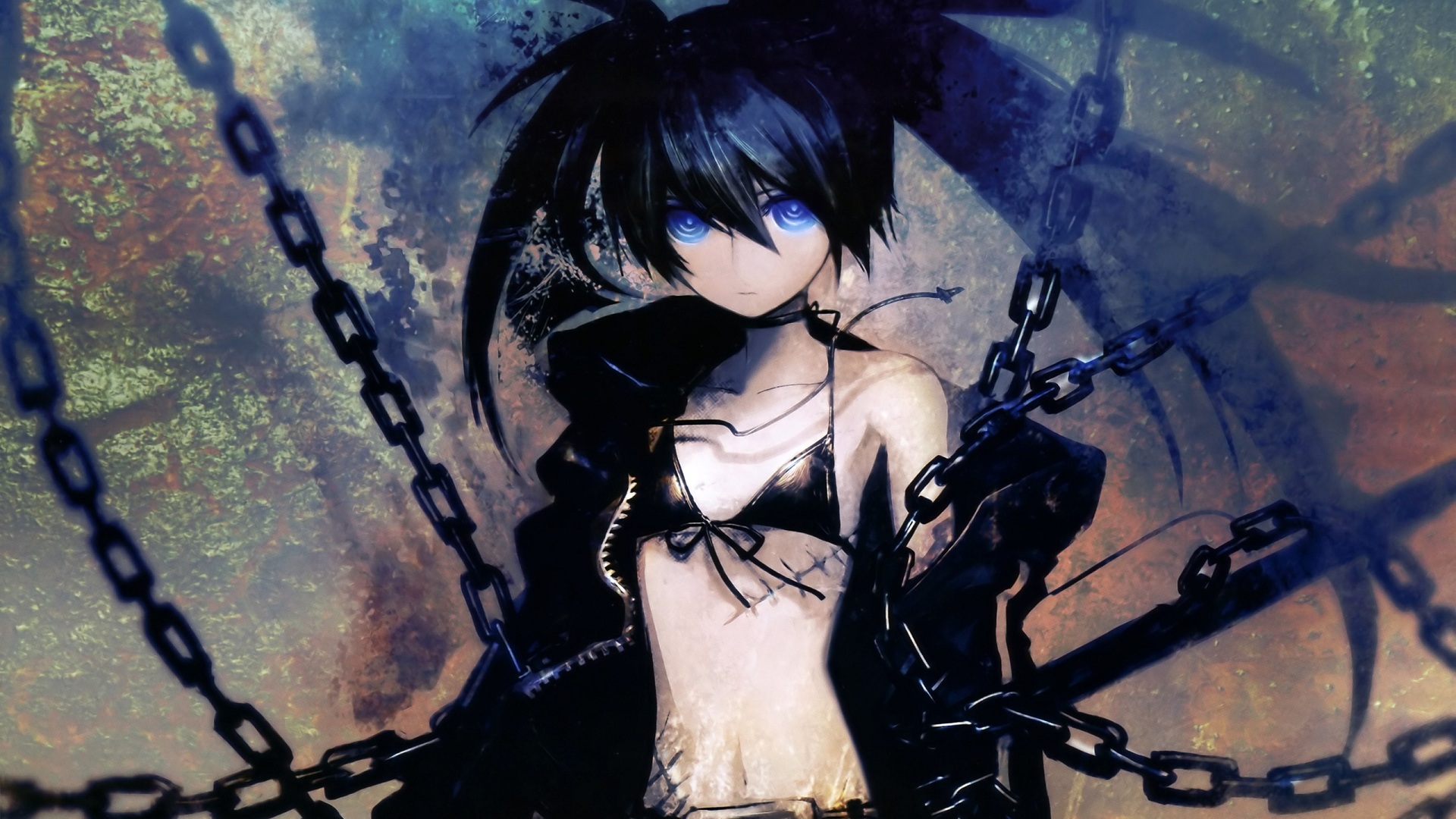 Fonds d'cran Manga Black Rock Shooter Black Rock Shooter