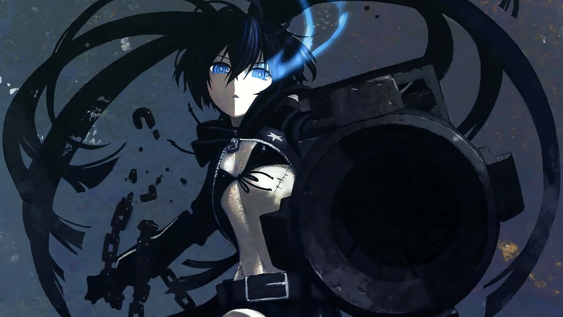 Fonds d'cran Manga Black Rock Shooter Black Rock Shooter