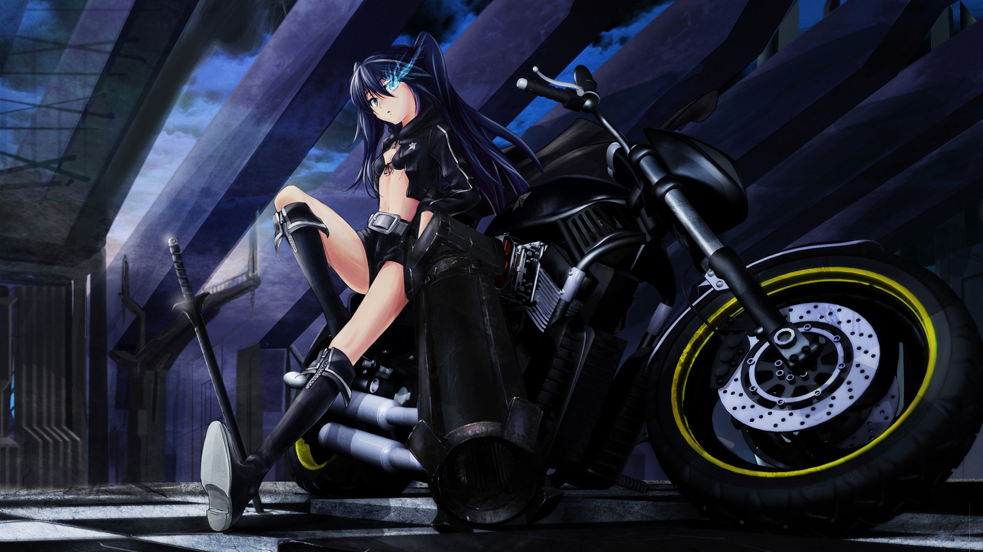 Wallpapers Manga Black Rock Shooter Black Rock Shooter