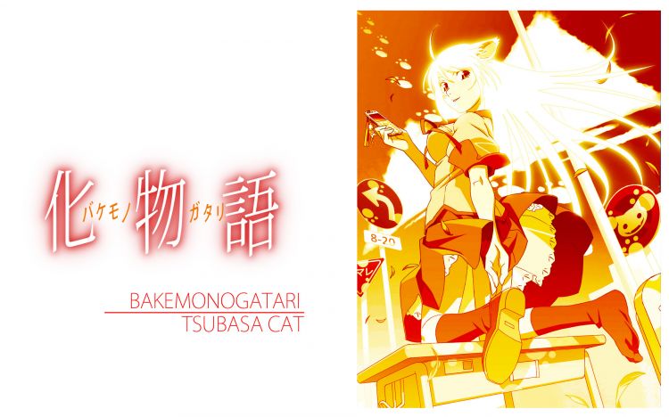 Fonds d'cran Manga Bakemonogatari Bakemonogatari