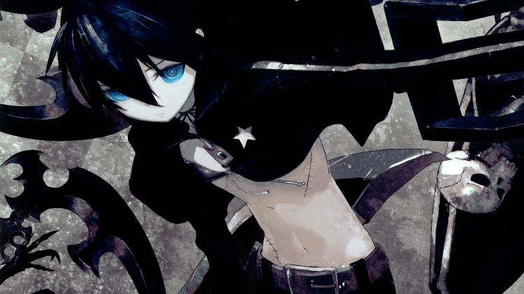 Fonds d'cran Manga Black Rock Shooter Black Rock Shooter