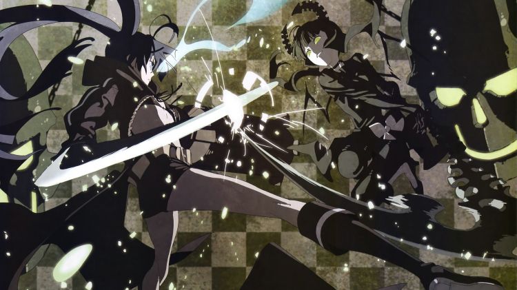 Fonds d'cran Manga Black Rock Shooter Black Rock Shooter