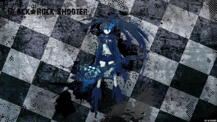 Fonds d'cran Manga Black Rock Shooter Black Rock Shooter