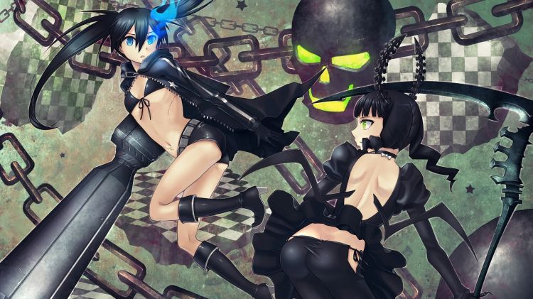 Fonds d'cran Manga Black Rock Shooter Black Rock Shooter