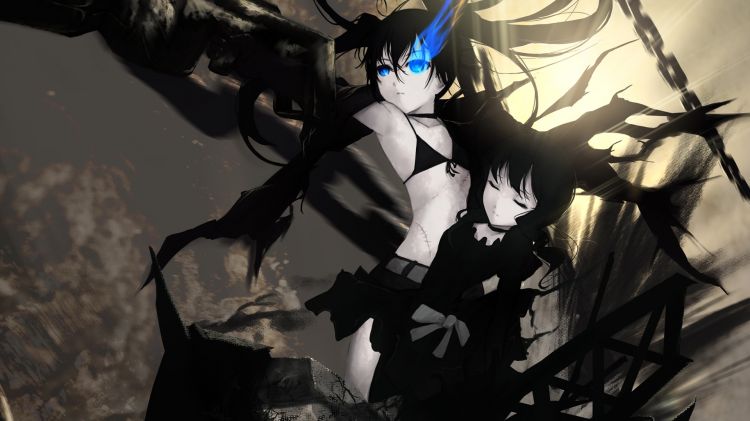 Fonds d'cran Manga Black Rock Shooter Black Rock Shooter