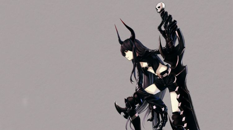 Fonds d'cran Manga Black Rock Shooter Black Rock Shooter