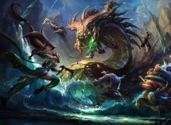  Fantasy and Science Fiction League of Legends - Team fight vs Baron!