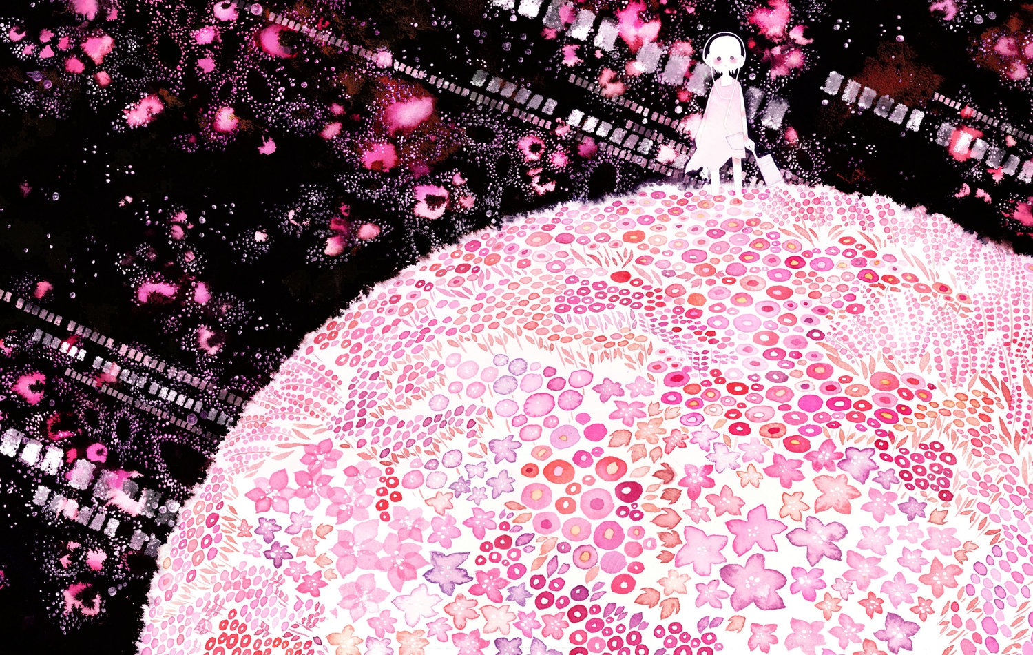 Wallpapers Manga Miscellaneous Pink Planet!