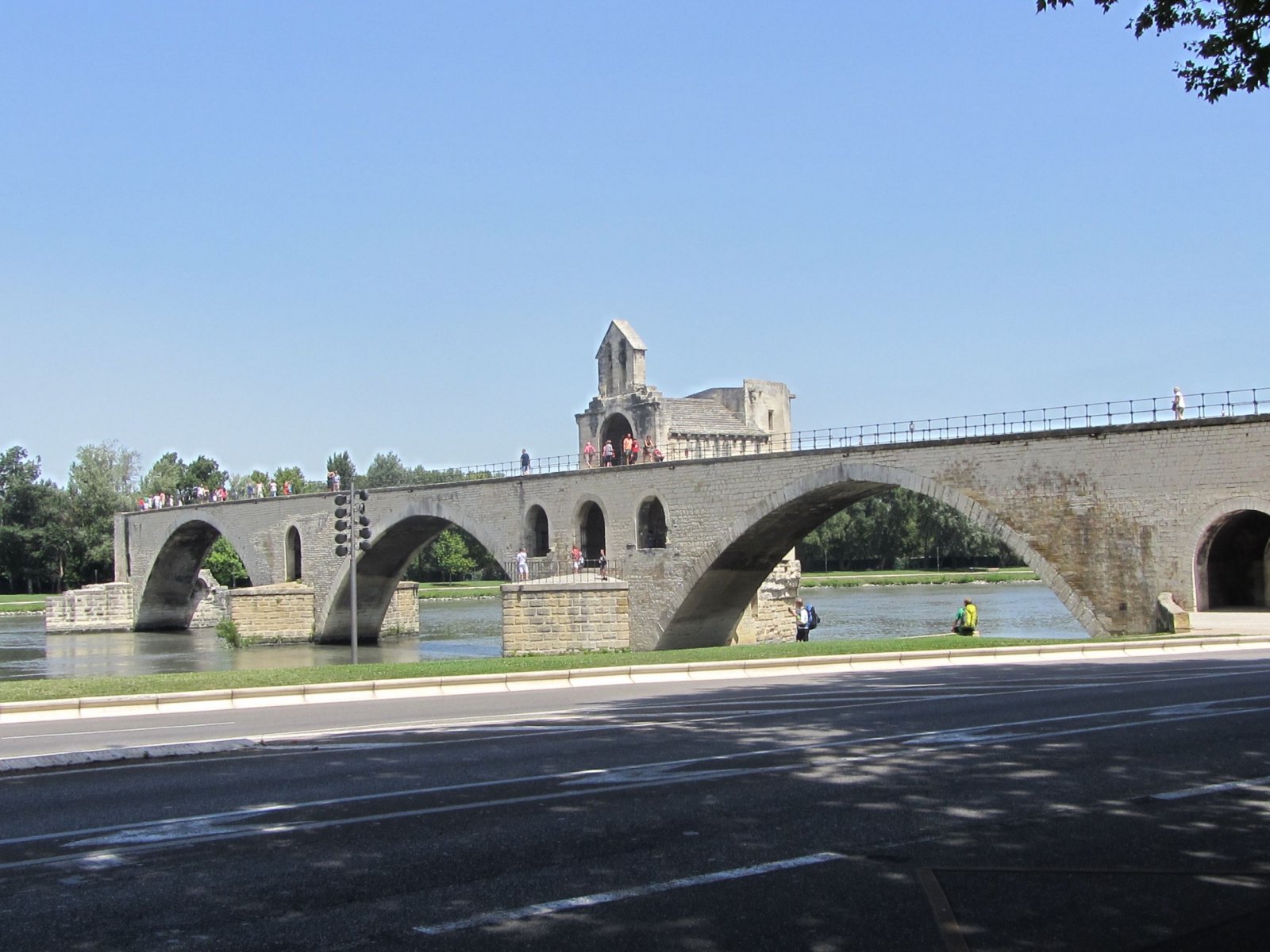 Fonds d'cran Constructions et architecture Ponts - Aqueducs pont d'Avignon