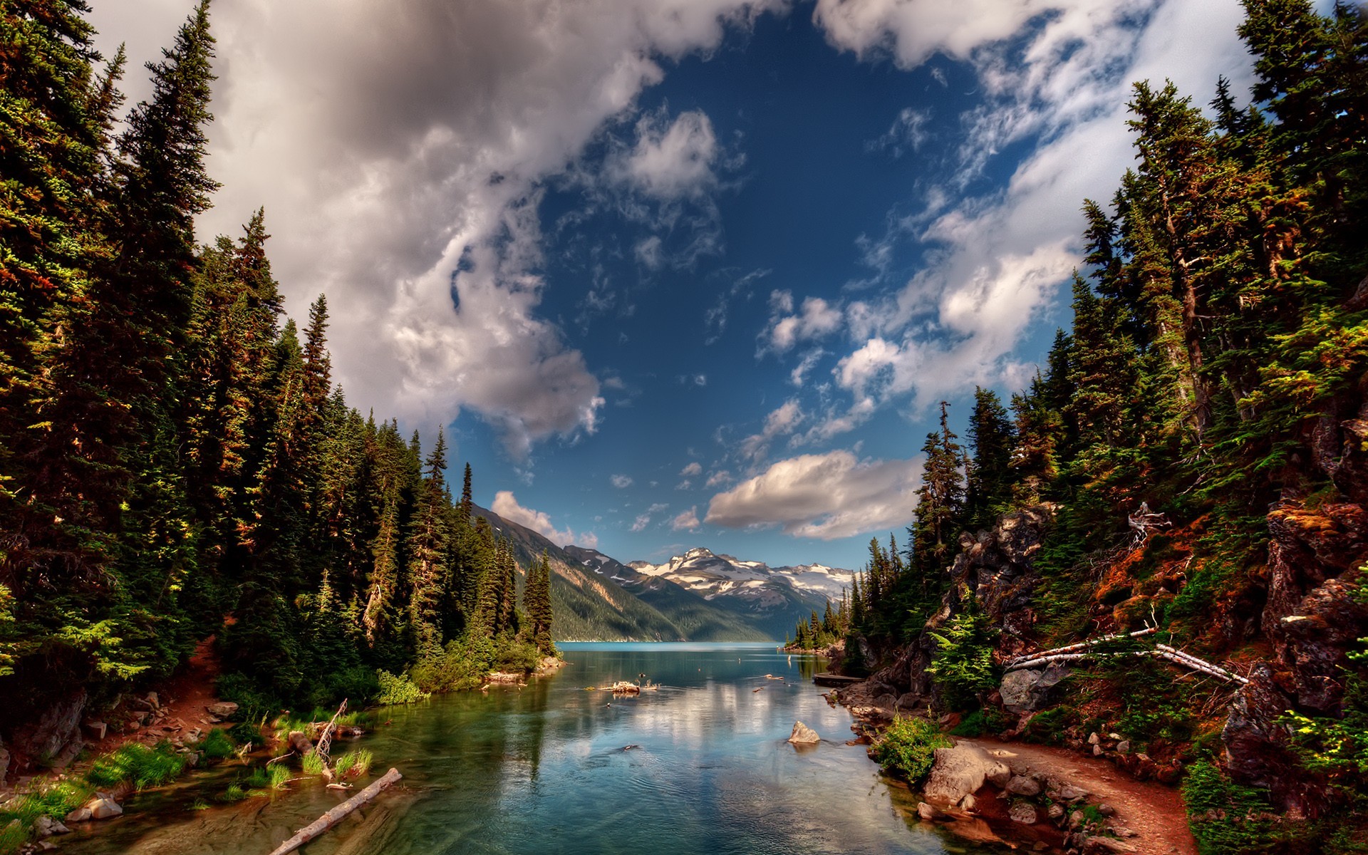 Fonds d'cran Nature Lacs - Etangs 