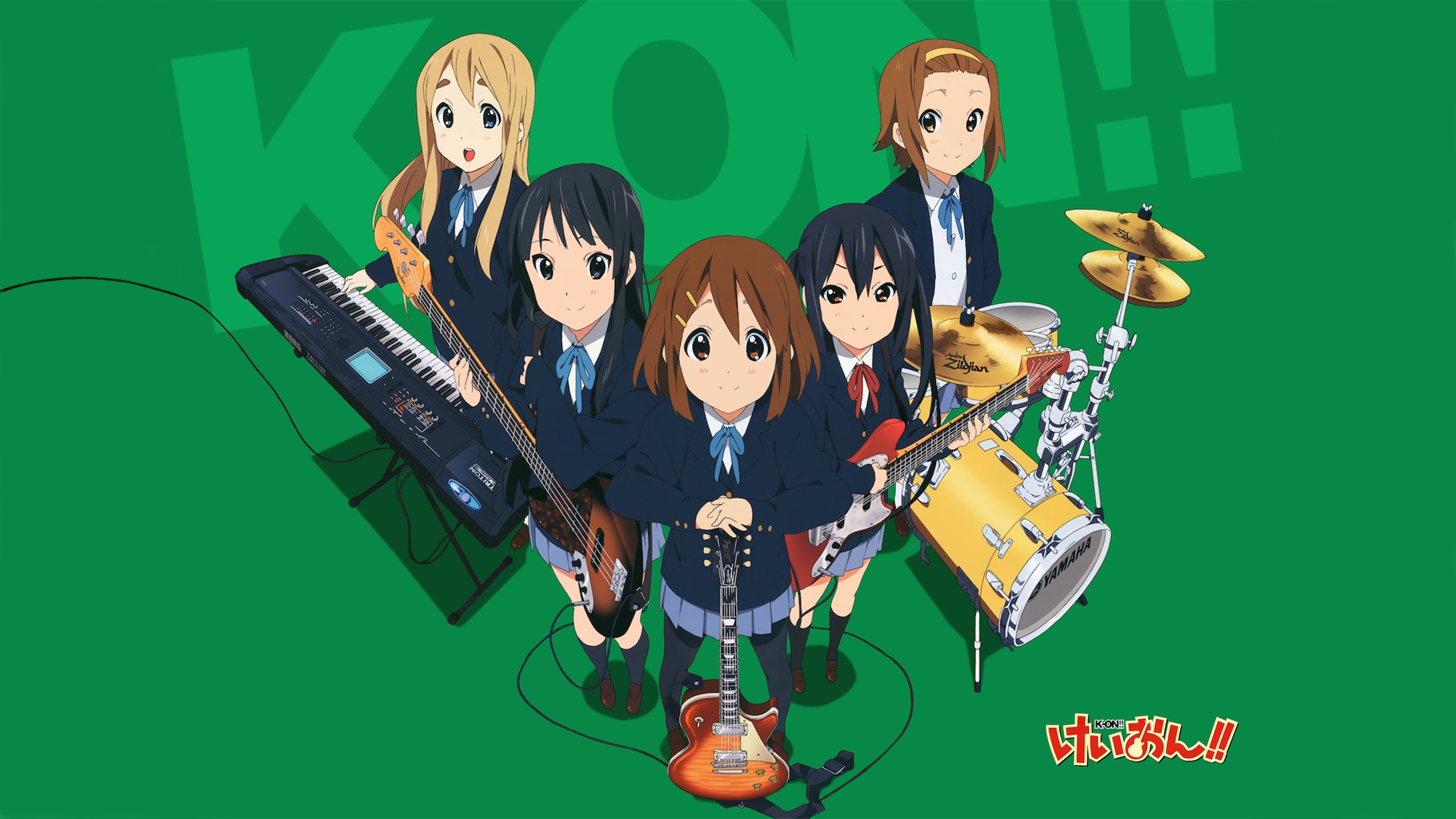 Wallpapers Manga K-ON! Akiyama Mio K-ON!