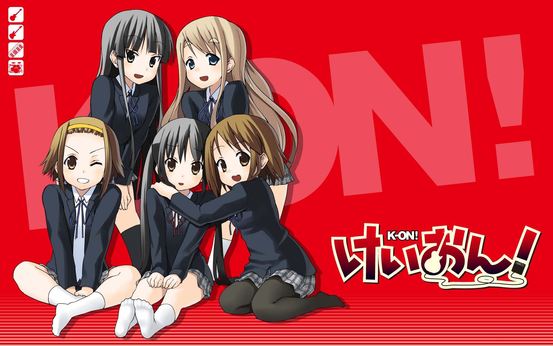 Wallpapers Manga K-ON! Akiyama Mio K-ON!