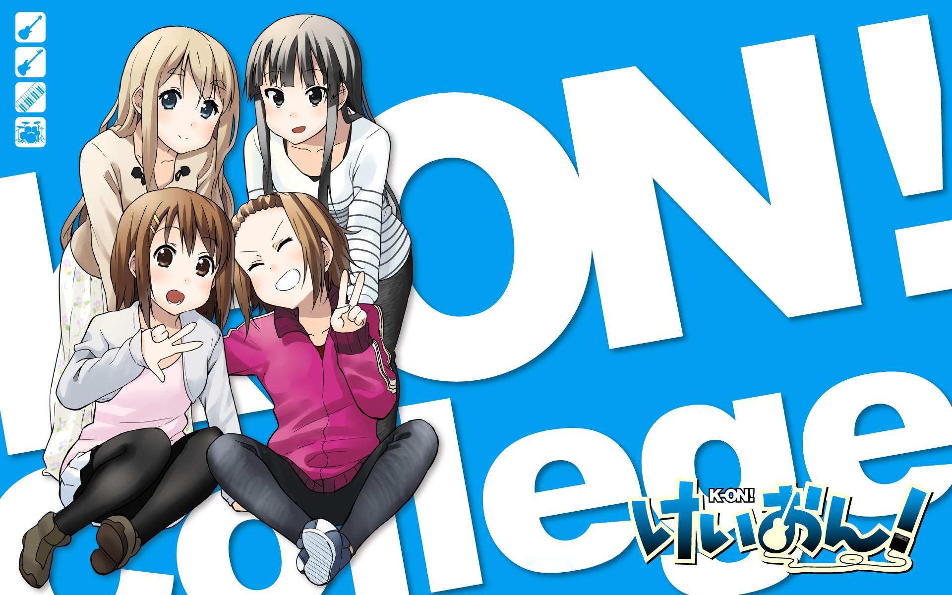 Fonds d'cran Manga K-ON! Akiyama Mio K-ON!