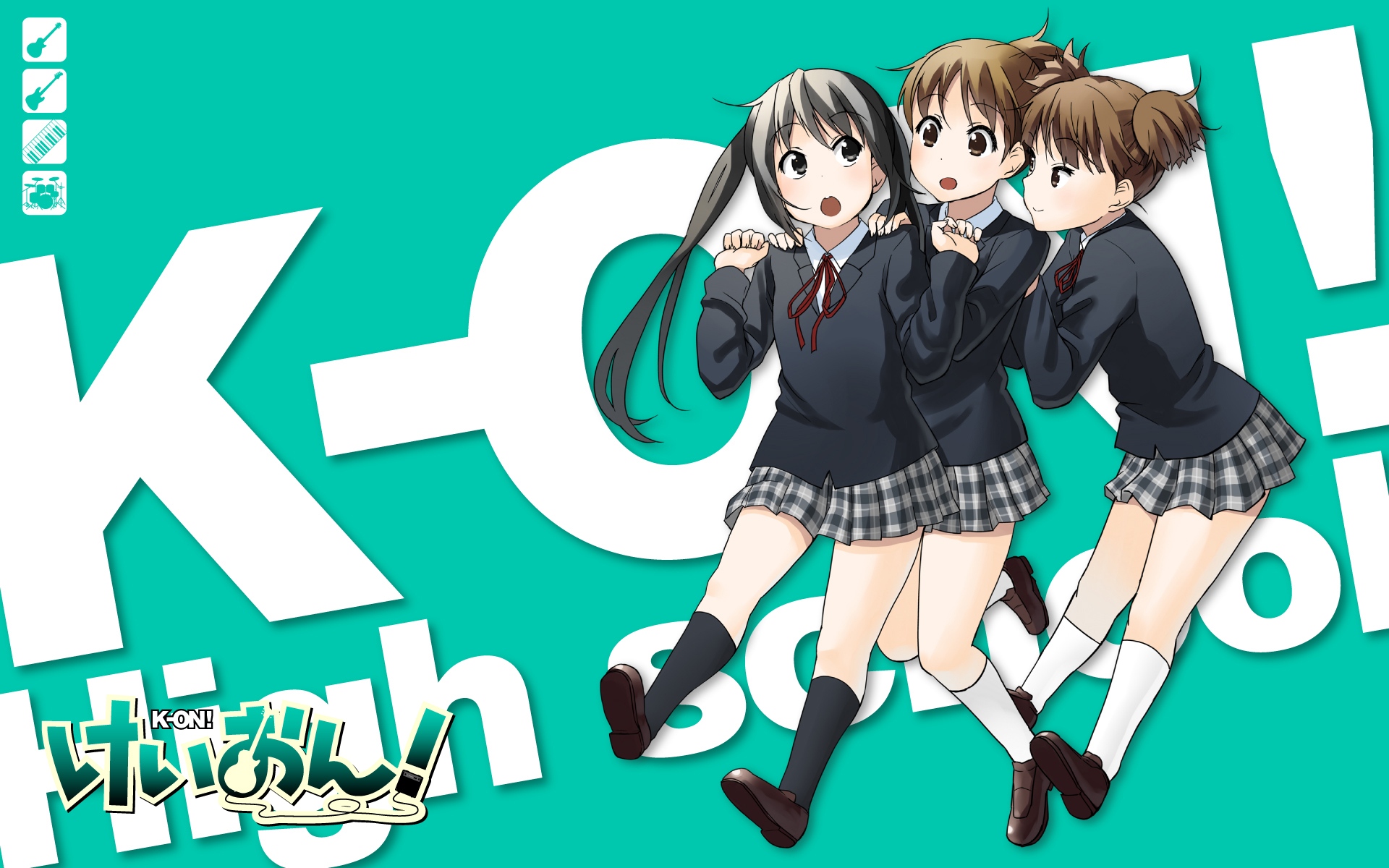 Fonds d'cran Manga K-ON! Akiyama Mio K-ON!